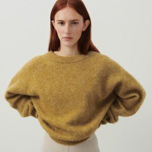 American Vintage Golden Green Sweater Size XS-S